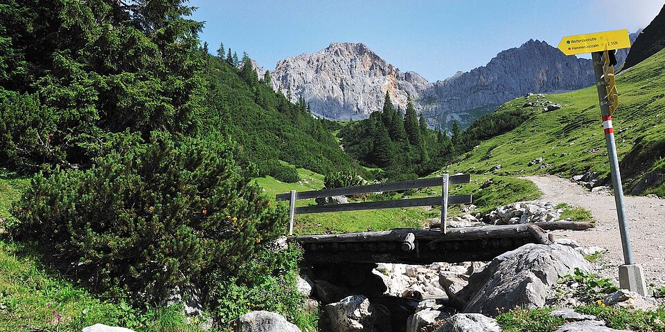 Wanderung im Gaistal in Tirol